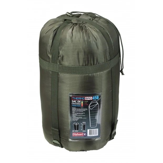 Sac de couchage militaire grand froid Thermobag 450 Cityguard