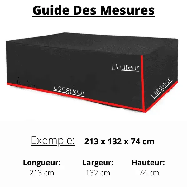 Housse De Protection Table Jardin Extérieur