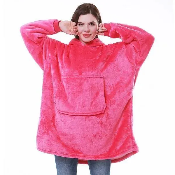 Sweat Plaid - Rose Fushia Taille Unique - Homme & Femme