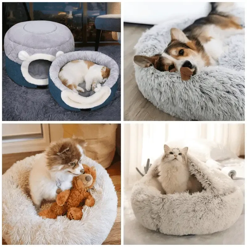 Coussins Lits Paniers Pour Chat & Chien