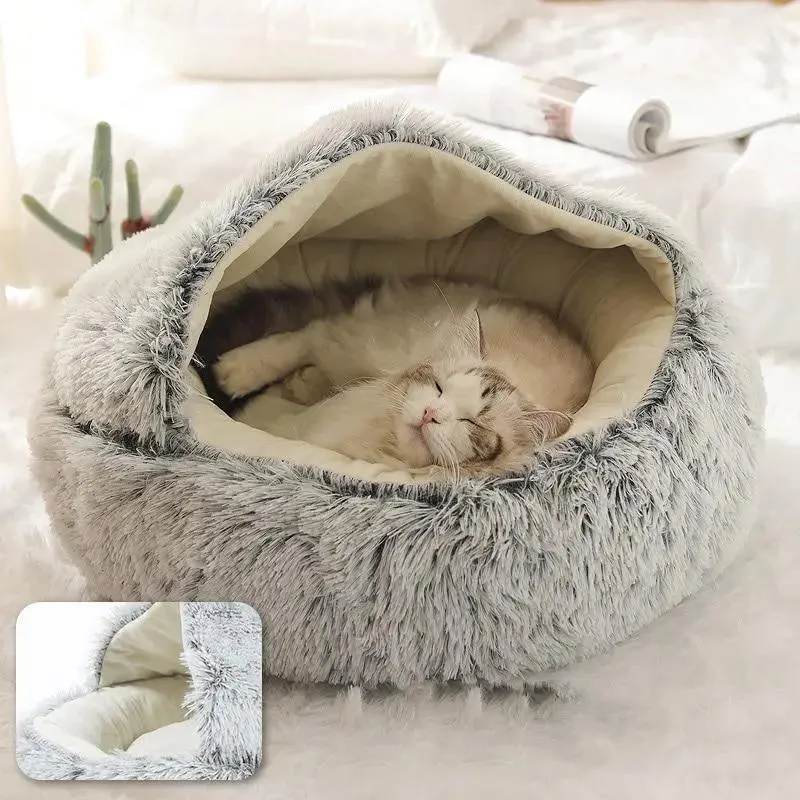 Coussin Panier Pour Chat Apaisant