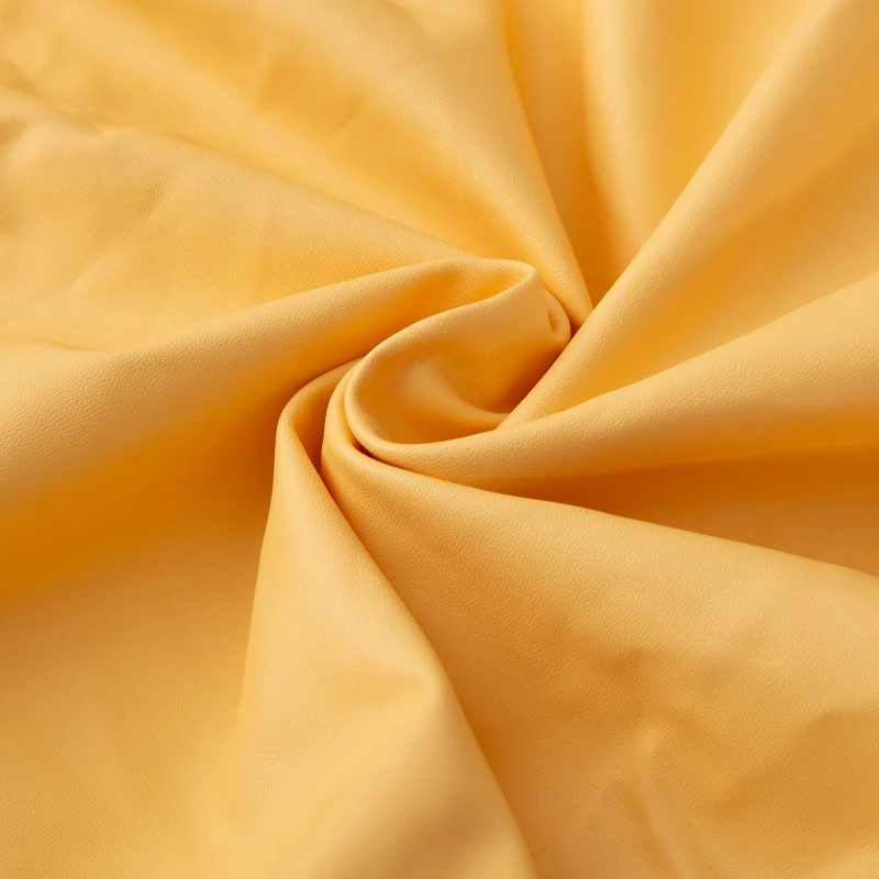 Housse de Fauteuil Cabriolet En Cuir PU Jaune