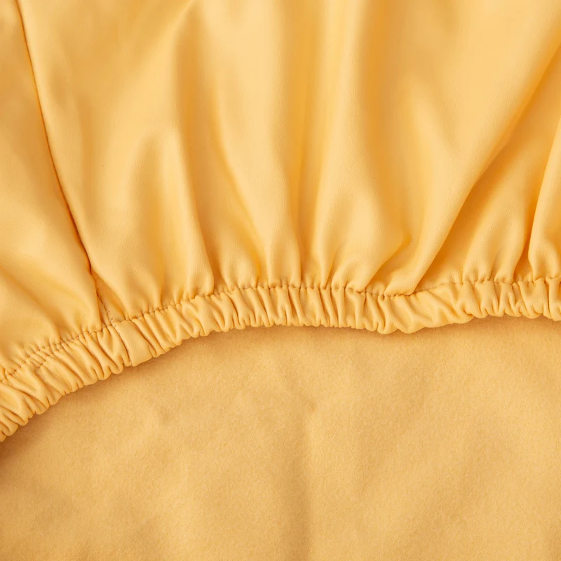 Housse de Fauteuil Cabriolet En Cuir PU Jaune