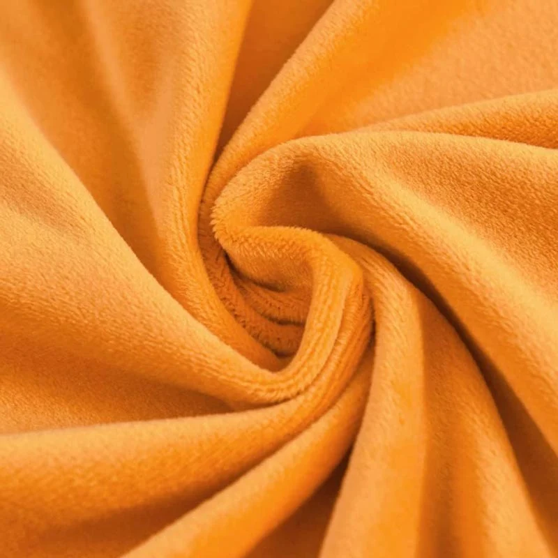 Housse de Fauteuil Crapaud Velours Orange