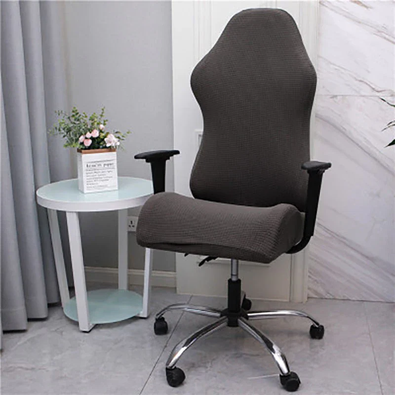 Housse de Chaise Gamer Jacquard gris Anthracite