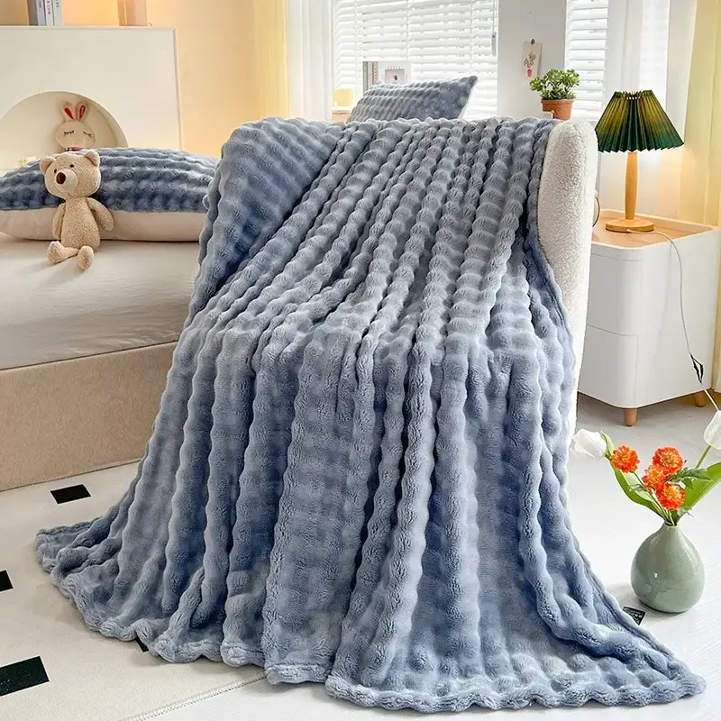 Couverture Fausse Fourrure