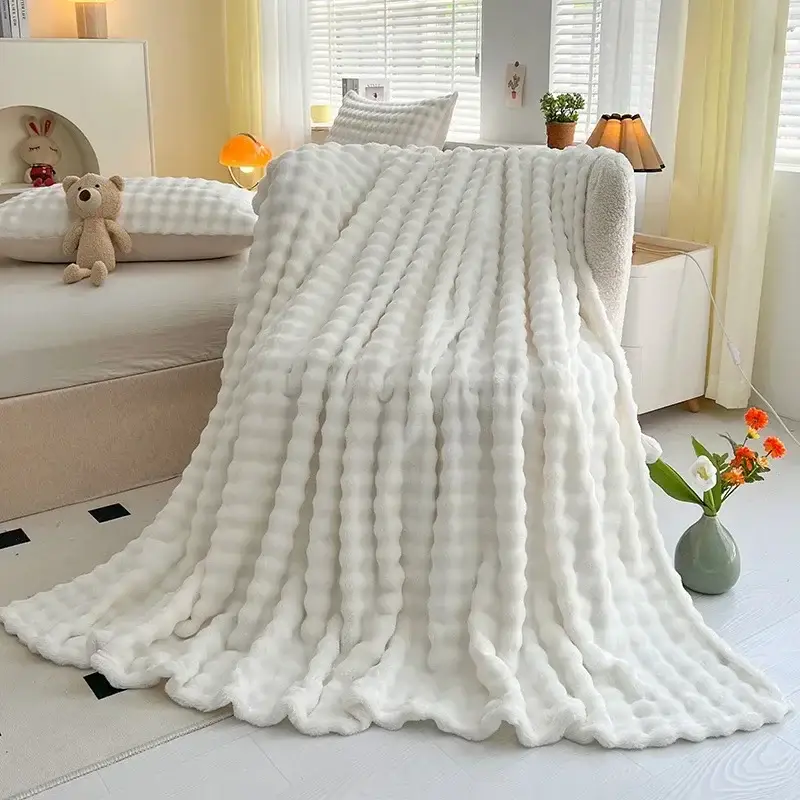 Couverture Fausse Fourrure