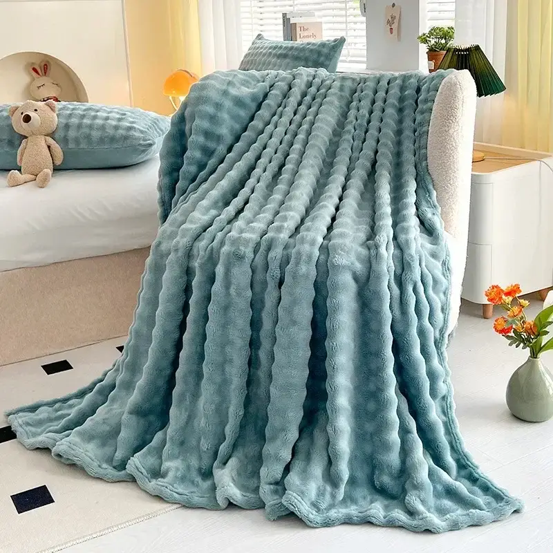 Couverture Fausse Fourrure