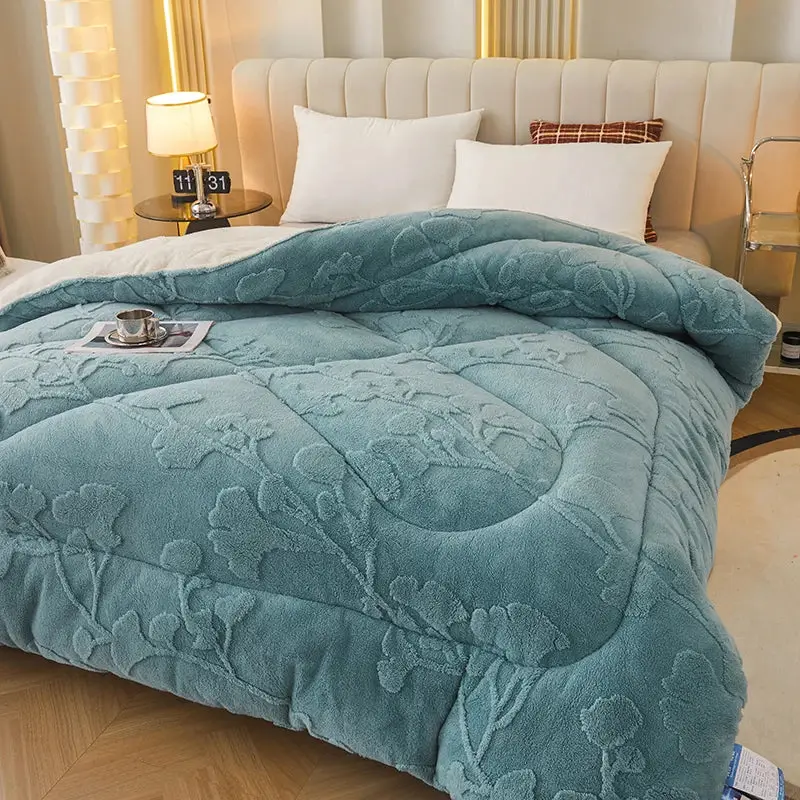 Couverture Bleu Canard