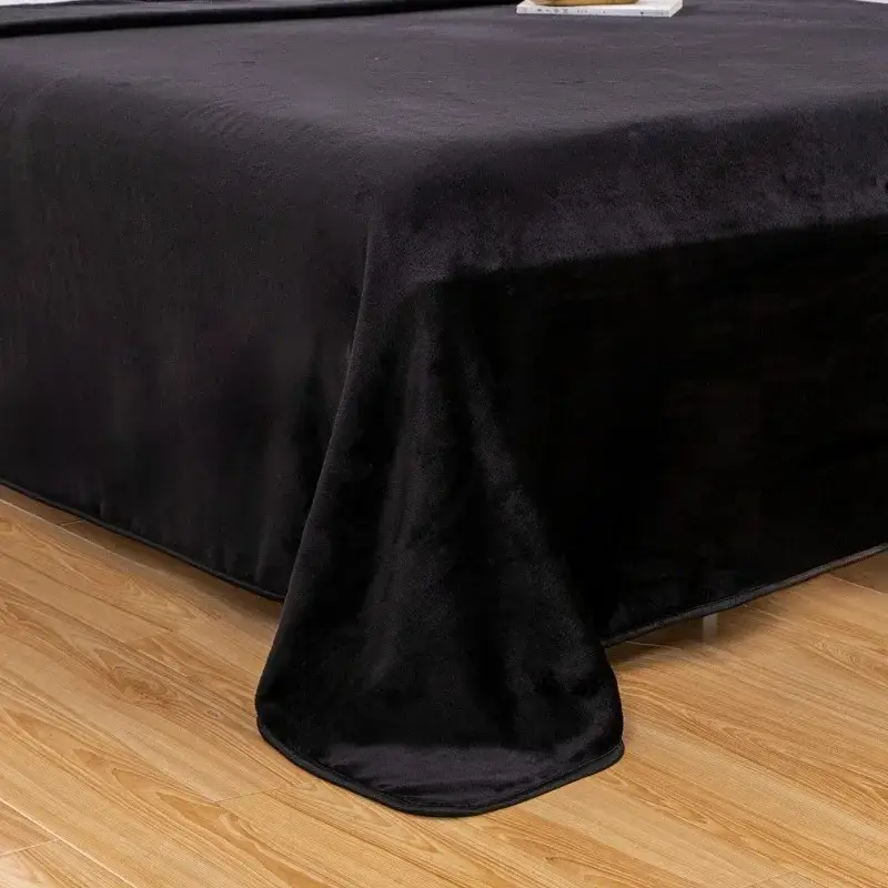 Couverture Polaire Noir
