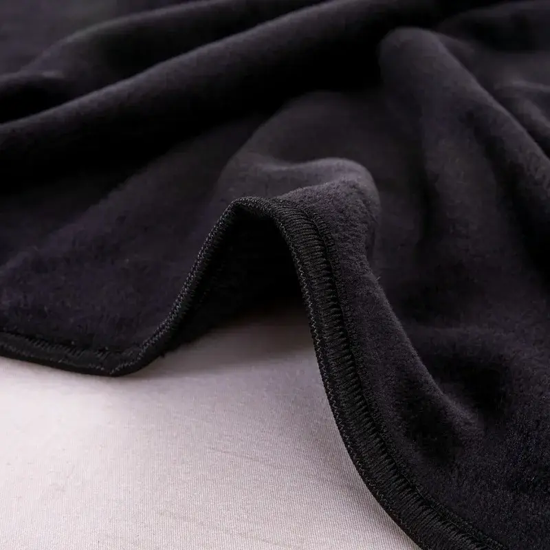 Couverture Polaire Noir