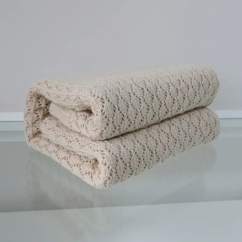 Couverture Bébé Beige