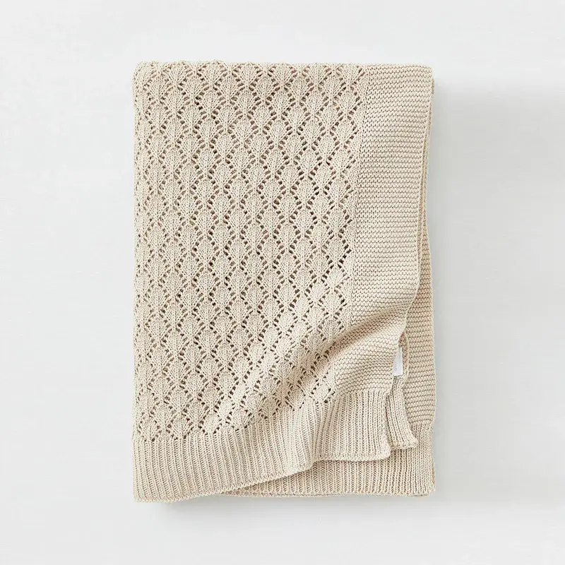 Couverture Bébé Beige