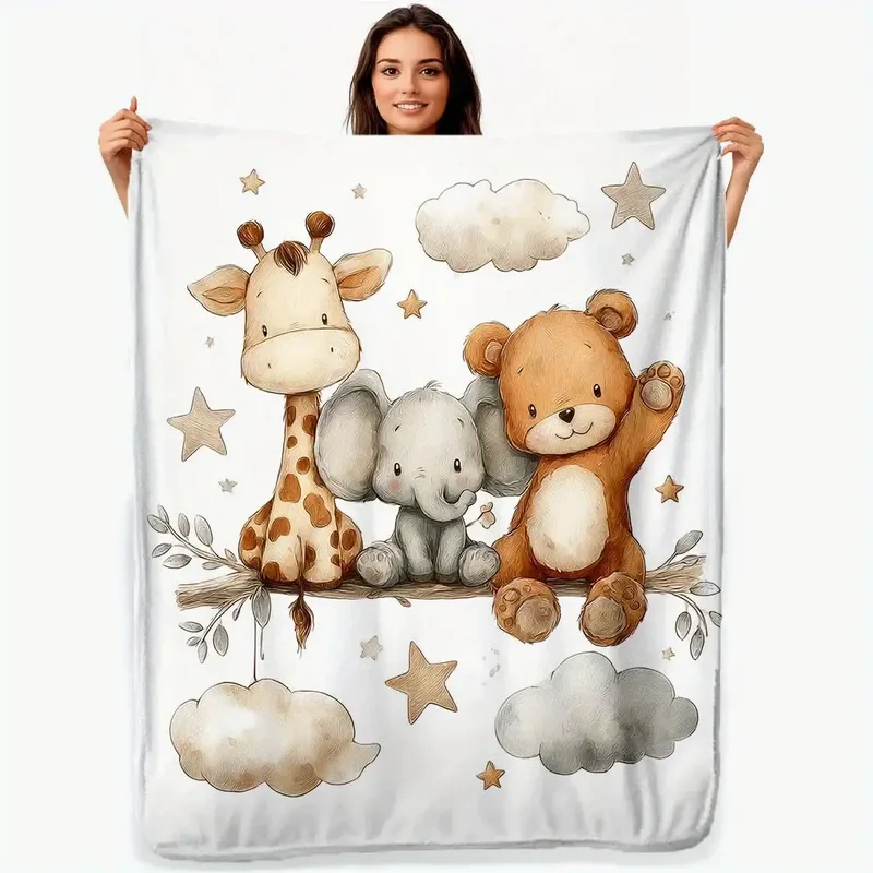 Couverture Motif Animaux