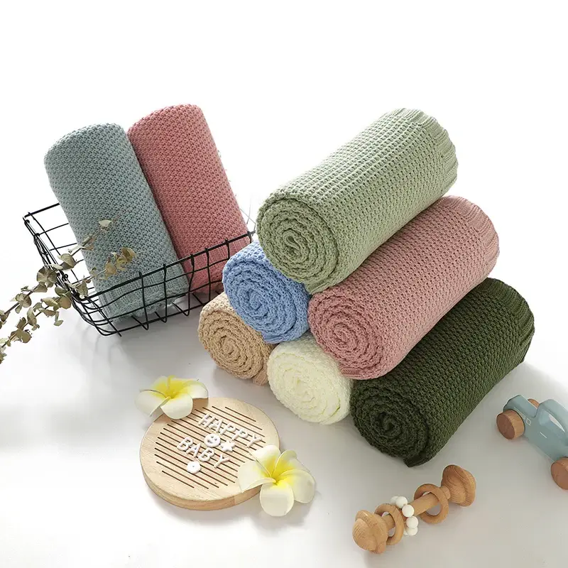Couverture Bébé Tricot