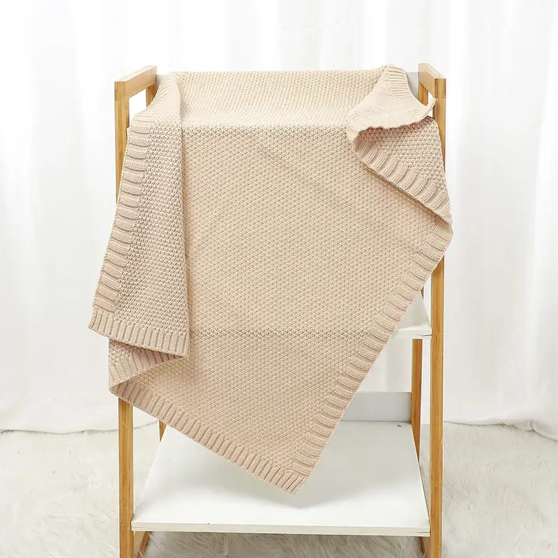 Couverture Bébé Tricot