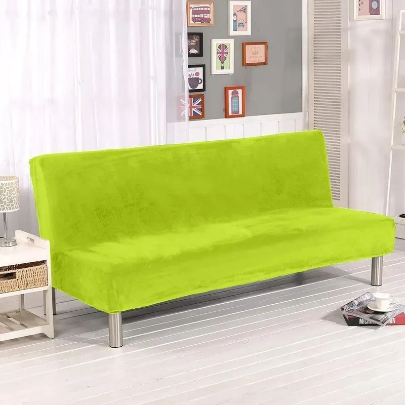 Housses De Canapé Clic Clac En Velours Vert