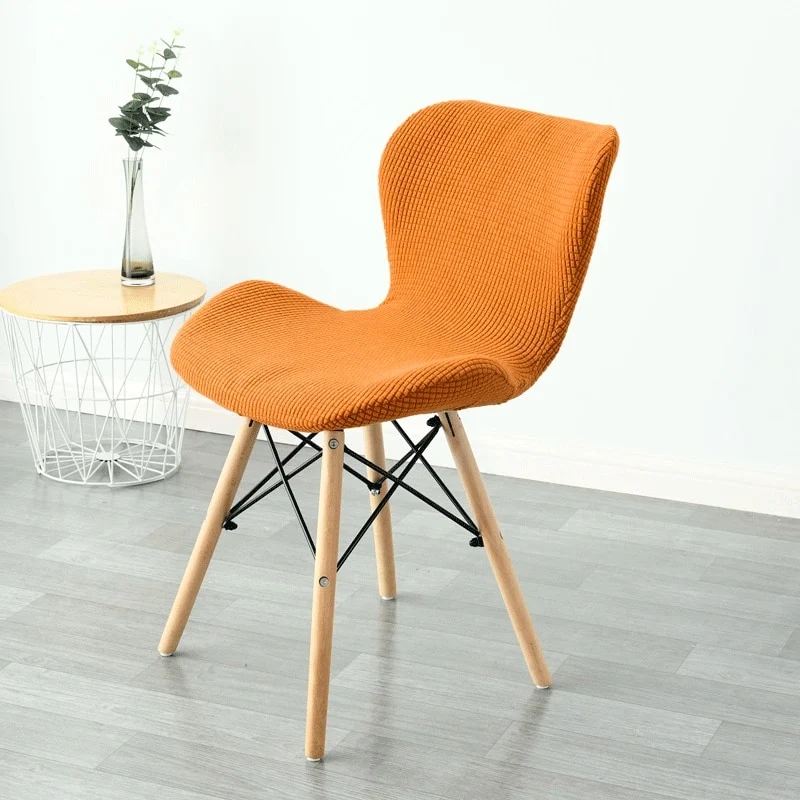 Housse Pour Chaise Scandinave Orange