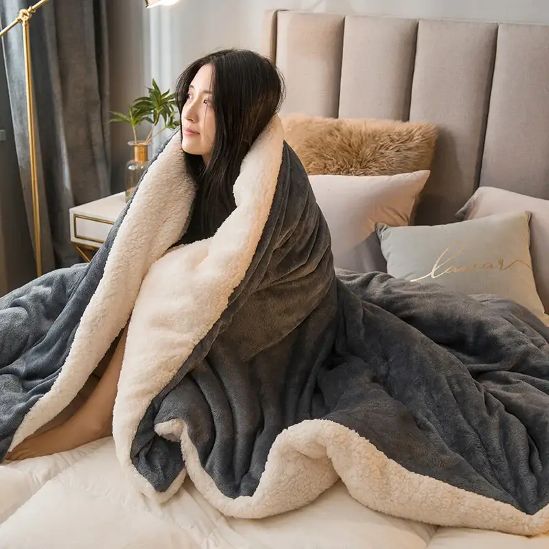 Couverture Chaude Hiver