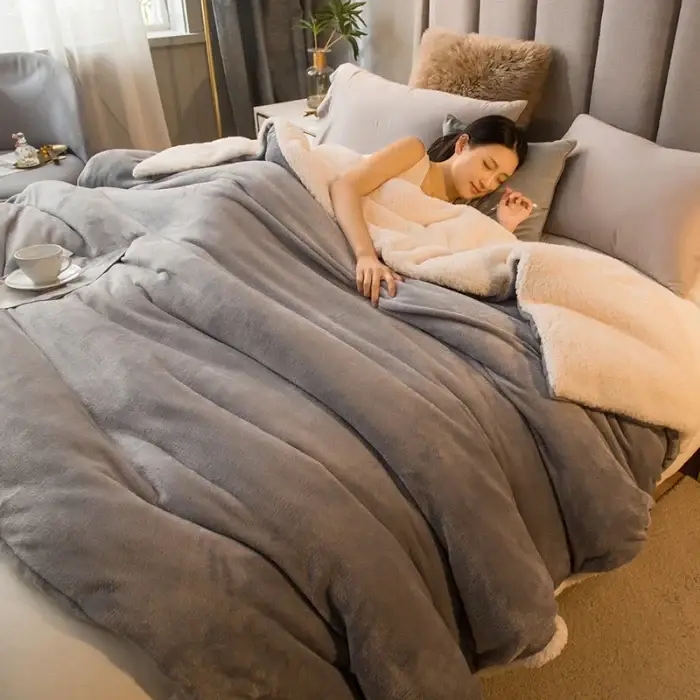 Couverture Chaude Hiver