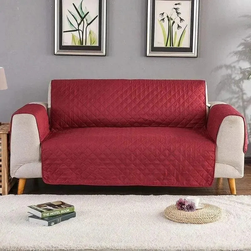 Housse Imperméable Matelassé Rouge