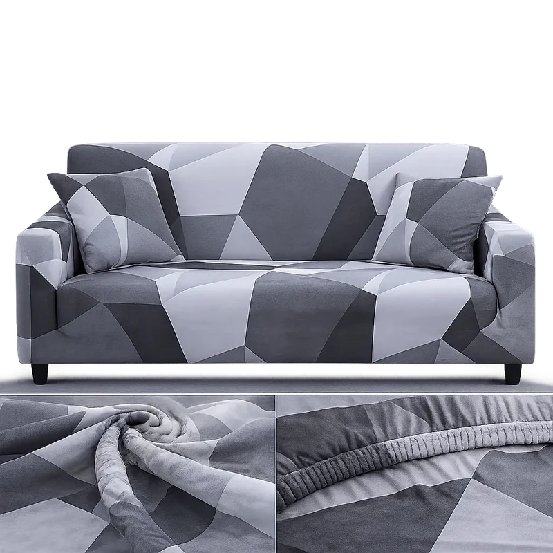 Motif Erigeron - Housse De Canapé Extensible