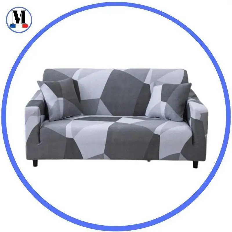 Motif Erigeron - Housse De Canapé Extensible