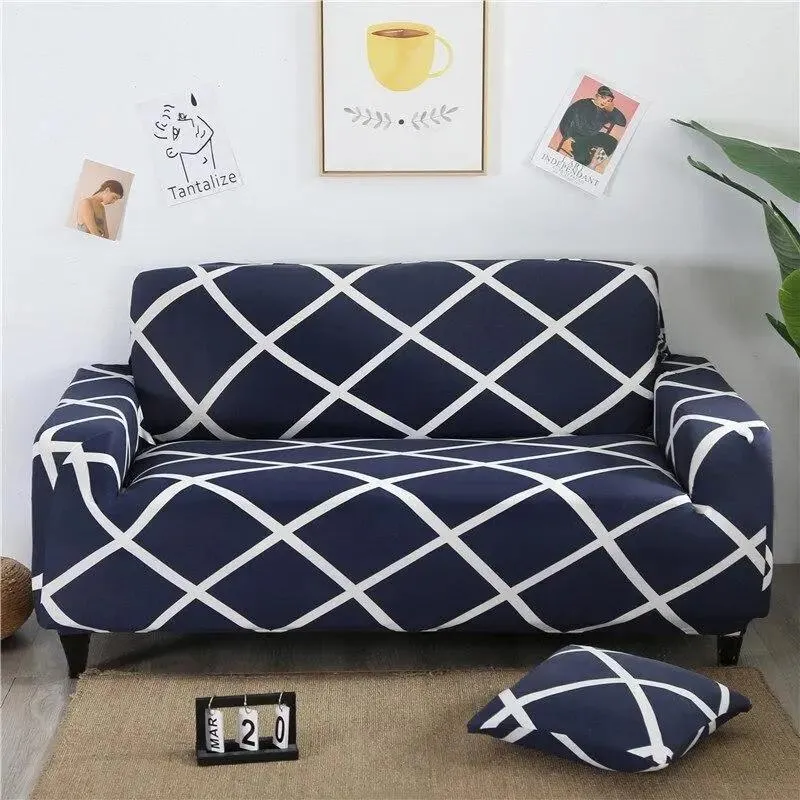 Motif Vicia - Housse de Canapé Extensible