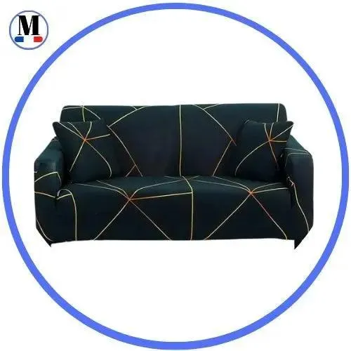 Motif Echium - Housse de Canapé Extensible