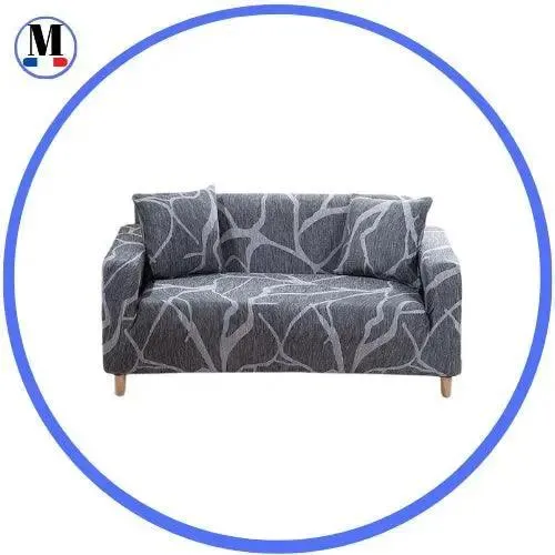 Motif Volutaria - Housse de Canapé Extensible