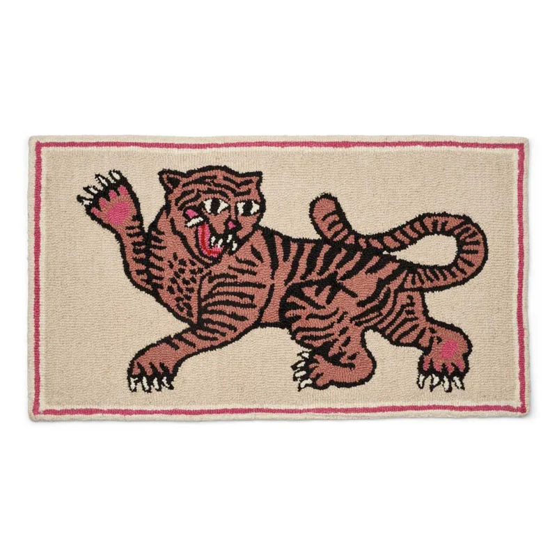 Tiger tæppe i uld – Bongusta