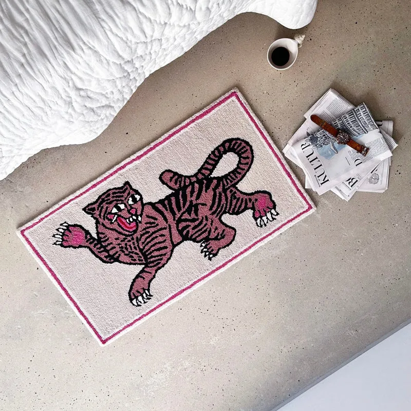 Tiger tæppe i uld – Bongusta