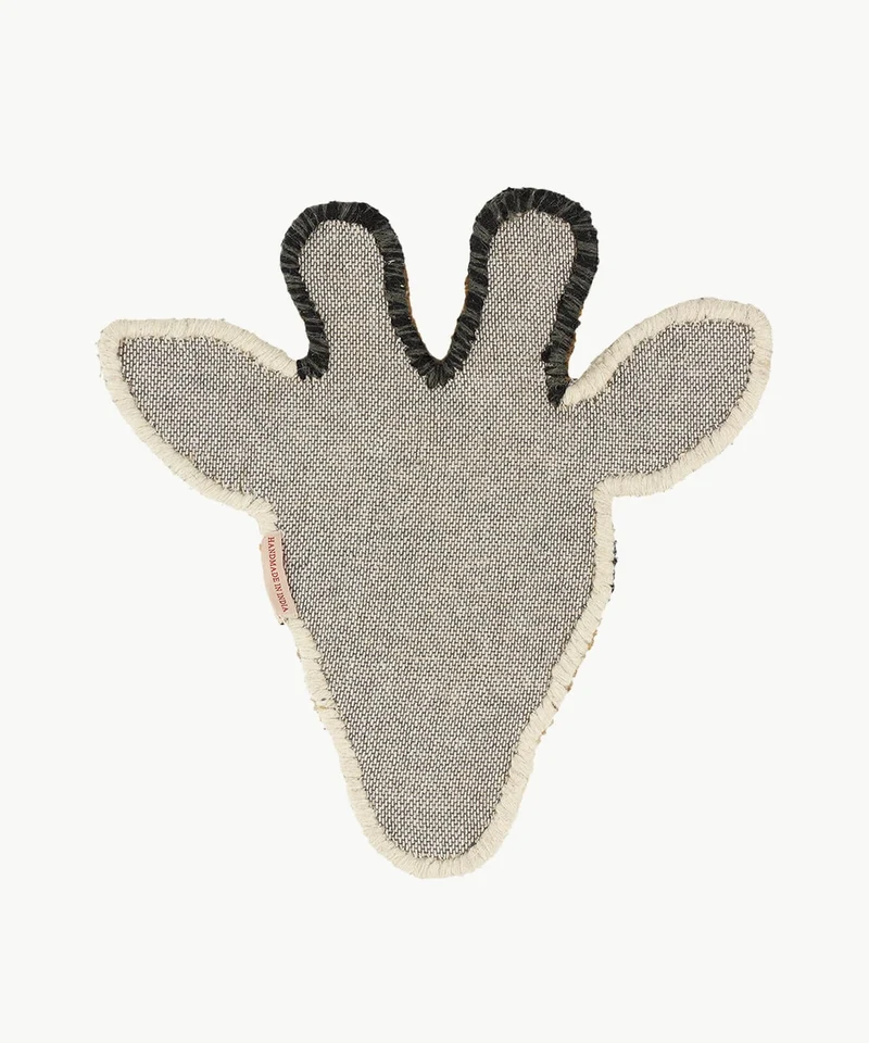 Girafhoved tæppe i uld – Doing Goods