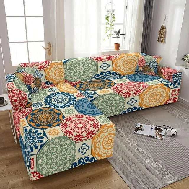 Housse de Canapé d'Angle Hippie