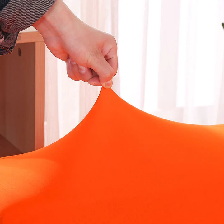 Housse de Canapé d’Angle Orange