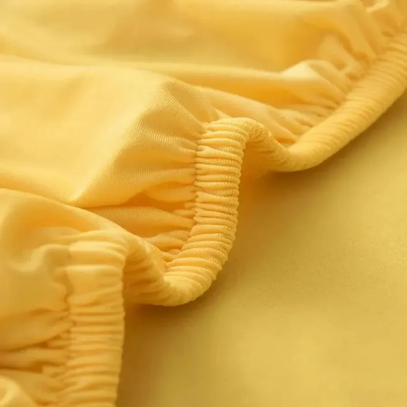 Housse de Canapé d’Angle Jaune