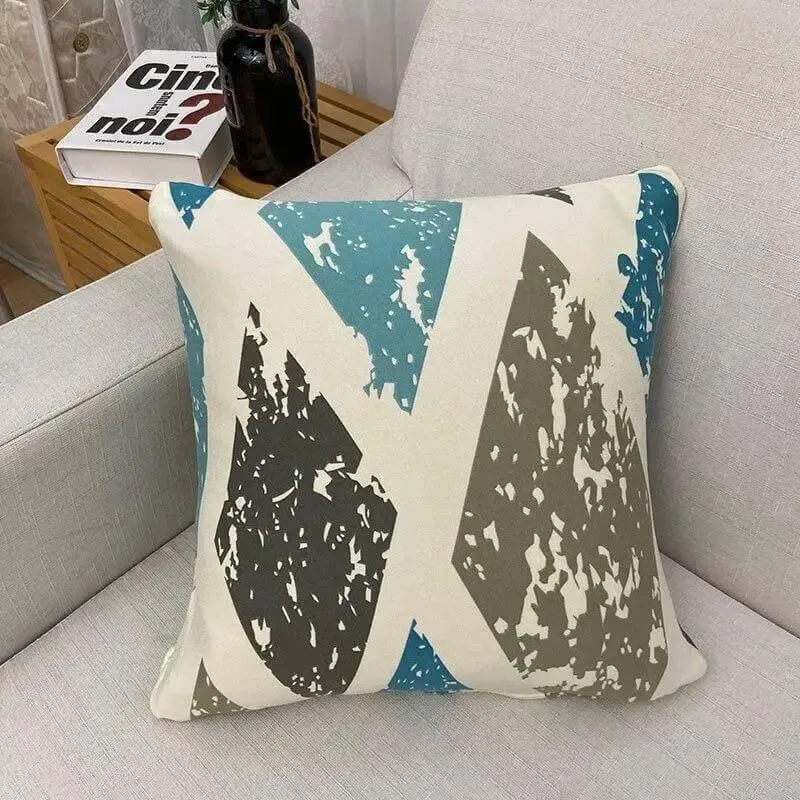 2 Housses De Coussin Losangecover - 45 x 45 Cm