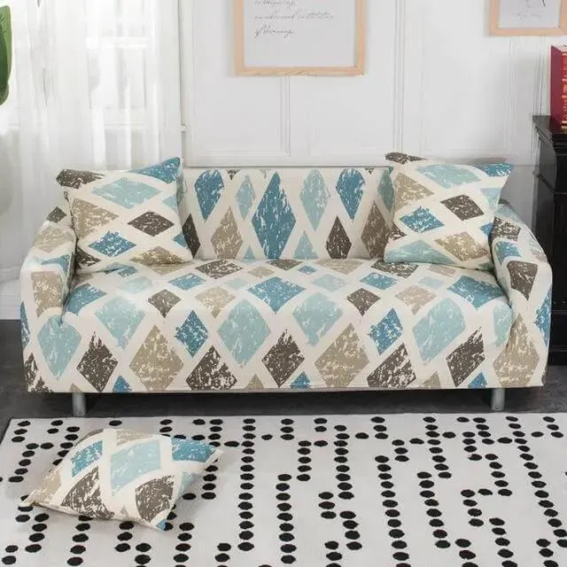 2 Housses De Coussin Losangecover - 45 x 45 Cm
