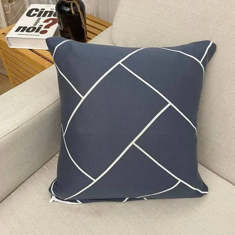 2 Housses De Coussin Bricableu Pour Canapé - 45 x 45 Cm