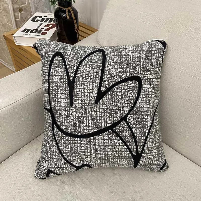 2 Housses De Coussin Flowerton Pour Canapé - 45 x 45 Cm