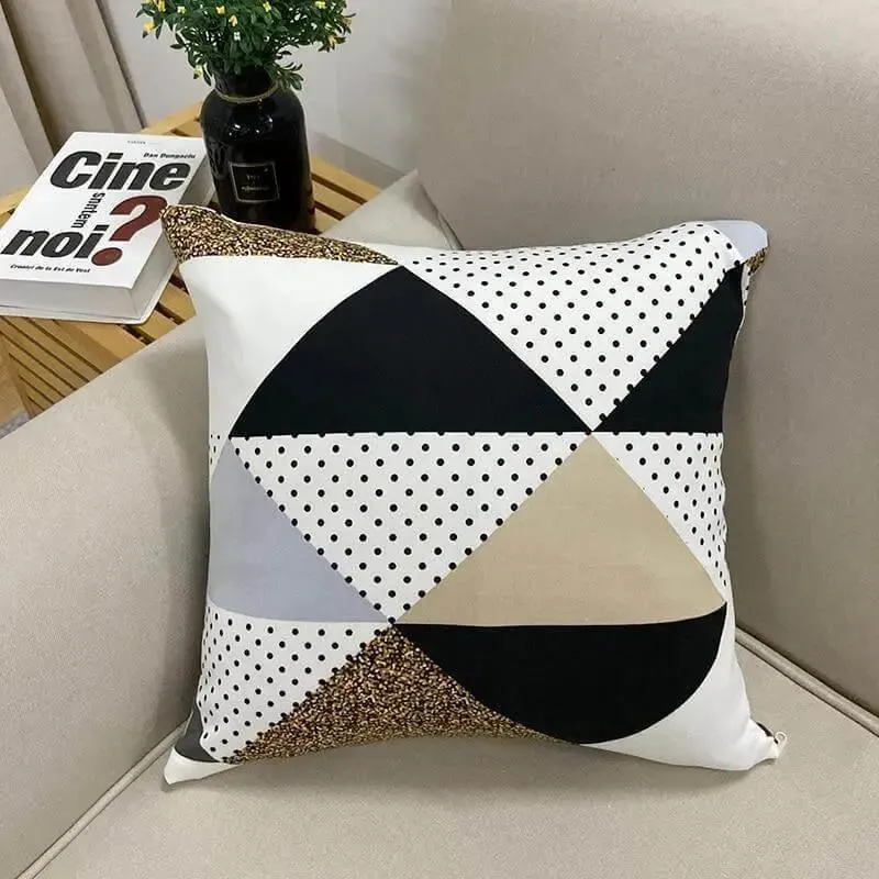 2 Housses De Coussin Geocosy Pour Canapé - 45 x 45 Cm