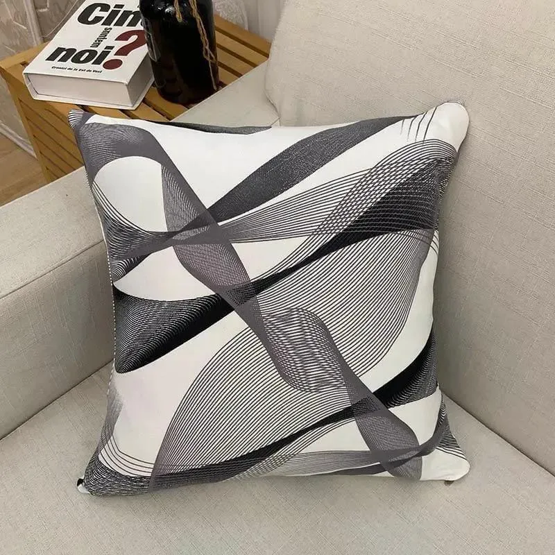 2 Housses De Coussin Spyral - 45 x 45 Cm
