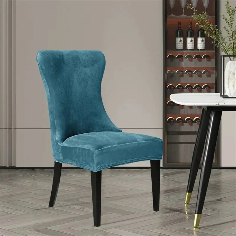 Housse Chaise Velours Doux YUKANA