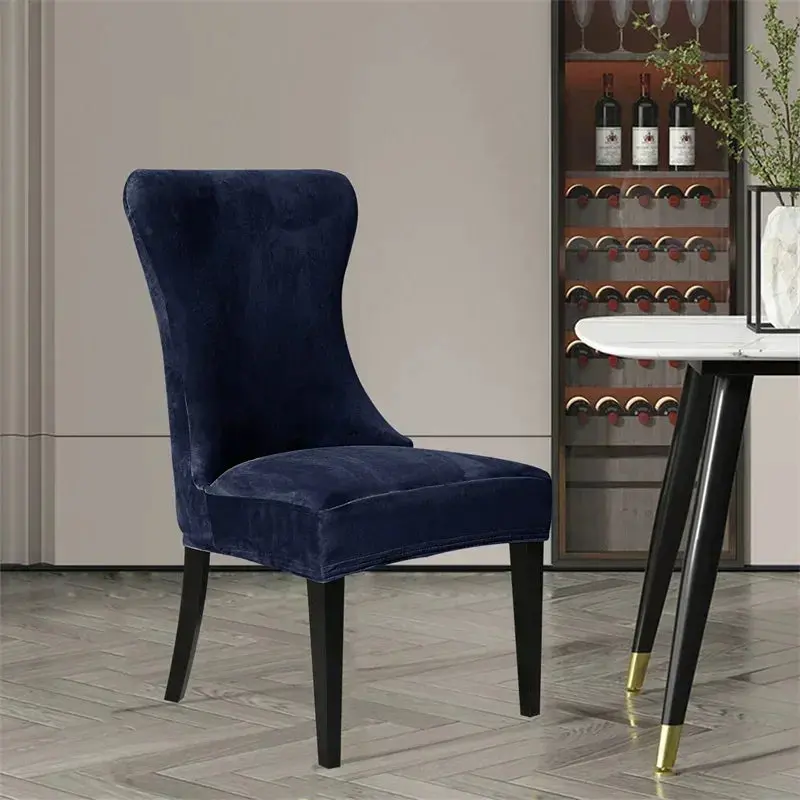 Housse Chaise Velours Doux YUKANA
