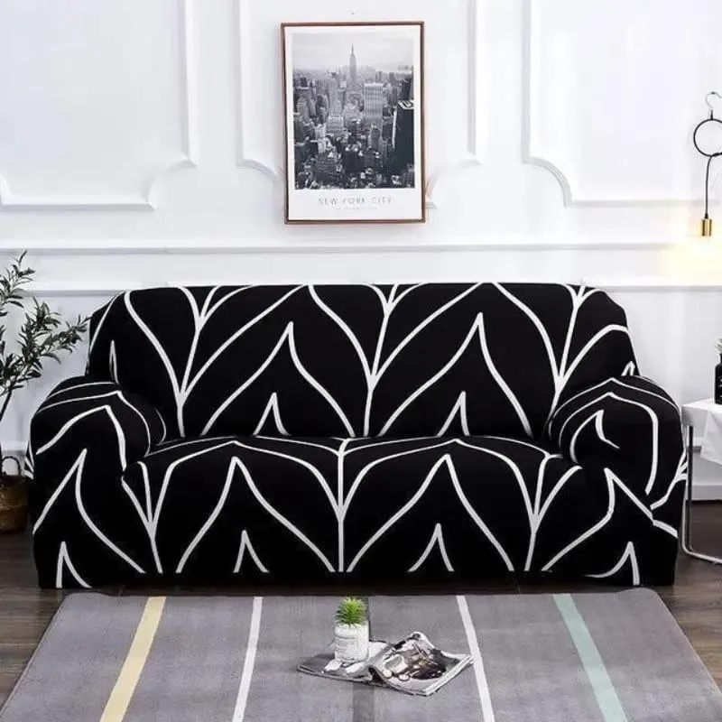 Motif Flumifly - Housse de Canapé Extensible