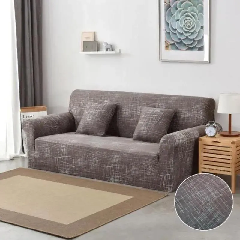Motif Rayasy - Housse de Canapé Extensible