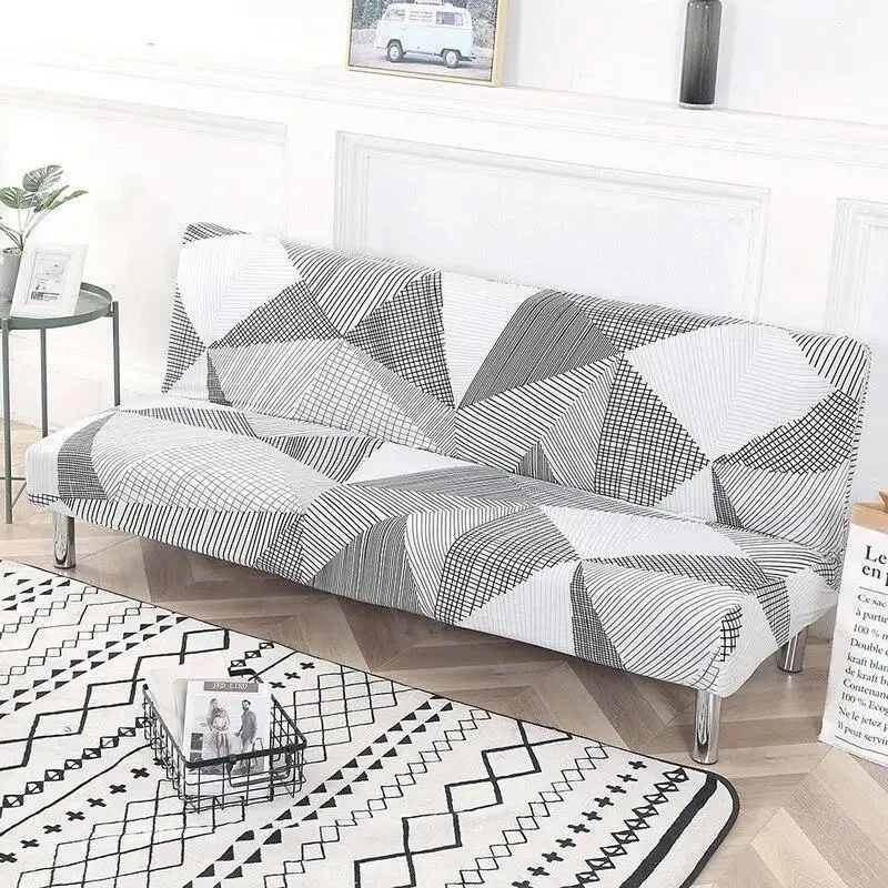Motif Scandinave - Housse De Canapé Extensible