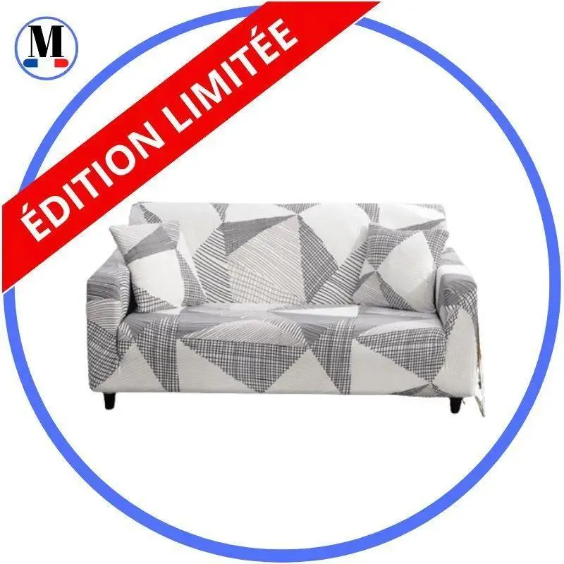 Motif Scandinave - Housse De Canapé Extensible