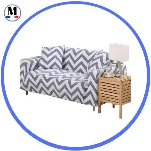 Motif Marinvoya - Housse de Canapé Extensible