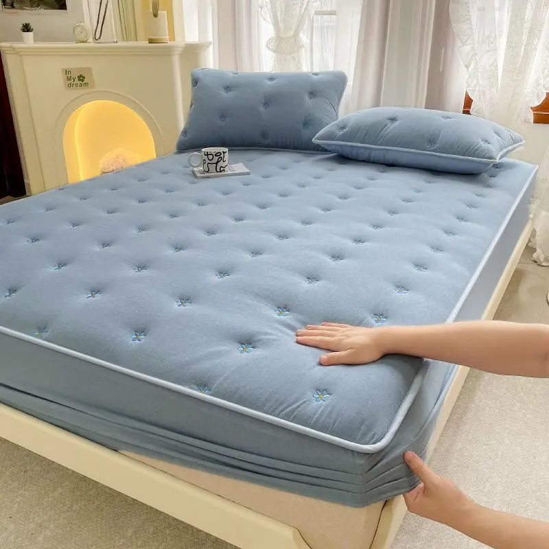 Housse de Matelas Coton Geométrique SEROLO